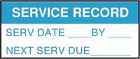 PRO POWER - 7827345 - 标签 SERVICE RECORD 350只