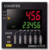 OMRON INDUSTRIAL AUTOMATION - H7CX-AW - 计数器 6位 螺丝安装 12-24V