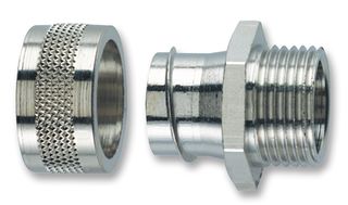 PRO ELEC - 55503203 - 管道接头 固定式 不锈钢制 M20 5只